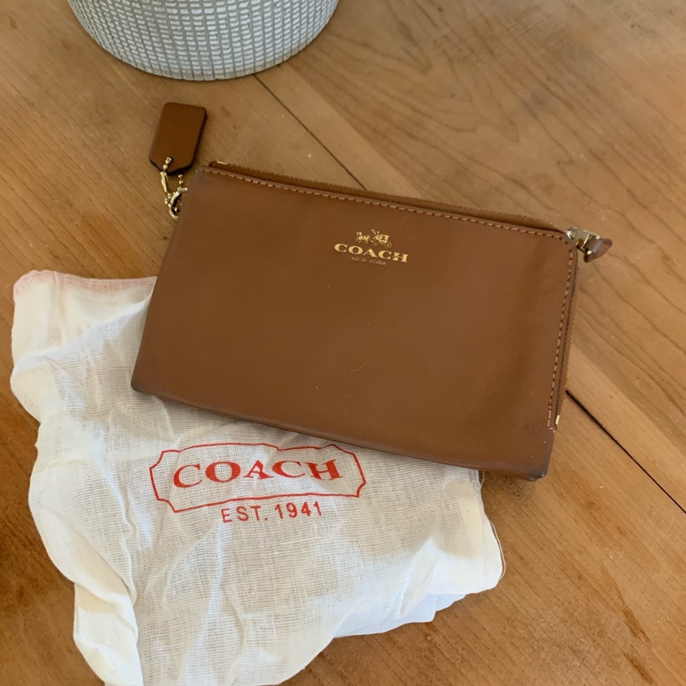 Coach classic brown wallet